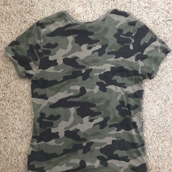 Never Worn Express Camo Shirt - Picture 2 of 3
